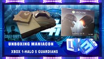 Unboxing Maniacon - Xbox 1 - Halo 5 Guardians Bundle Digital Deluxe