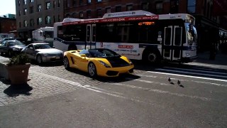 Loud Gallardo Spyder Acceleration in NYC