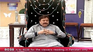 Shabbir Jan gets angry with Nida Yasir in Good Morning Pakistan Talk Show