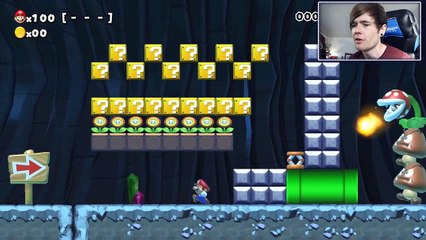 Super Mario Maker | 100 MARIO CHALLENGE!!