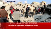 قتلى وجرحى بقصف طائرات النظام السوري حلب
