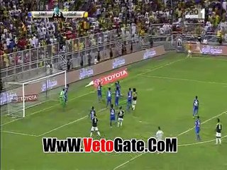 "محمد بوسبعان"يتقدم بالهدف الرابع الاتحاد فى مرمى الهلال