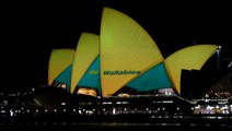 Rugby: l'opéra de Sydney aux couleurs des Wallabies