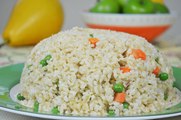 Thyme Ginger Infused Long Grain Brown Fried Rice
