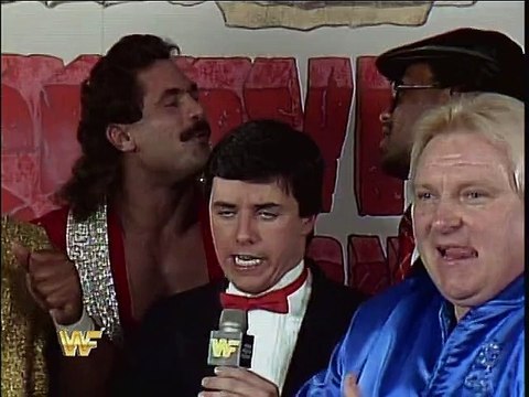 WWF Survivor Series 1987 - Team Andre Interview