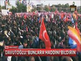Ahmet Davutoğlu Memleketi Konya'da 'Krizler Bahçeli'nin umurunda değil'