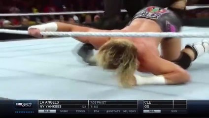 Dolph Ziggler superkick to Adam Rose