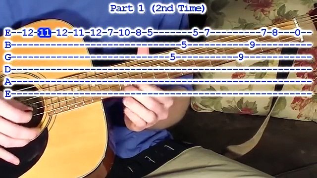 Fur Elise by Beethoven on Guitar - Beginner Tab Lesson Tutorial Classical Tablature