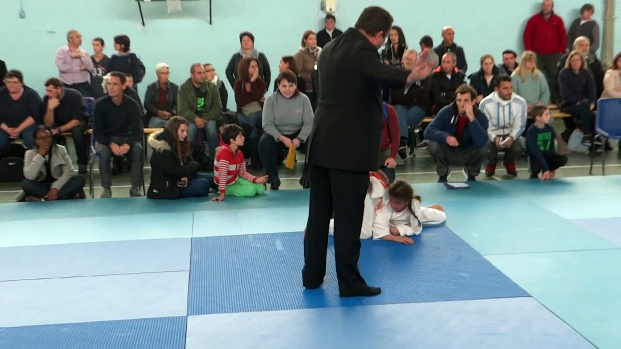 Claire au Tournoi Régional Benjamin de Chateauponsac - Octobre 2015 - Poules