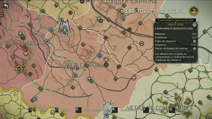 Mad Max, gameplay español parte 35, Campamento de Stank Gum monte dedo