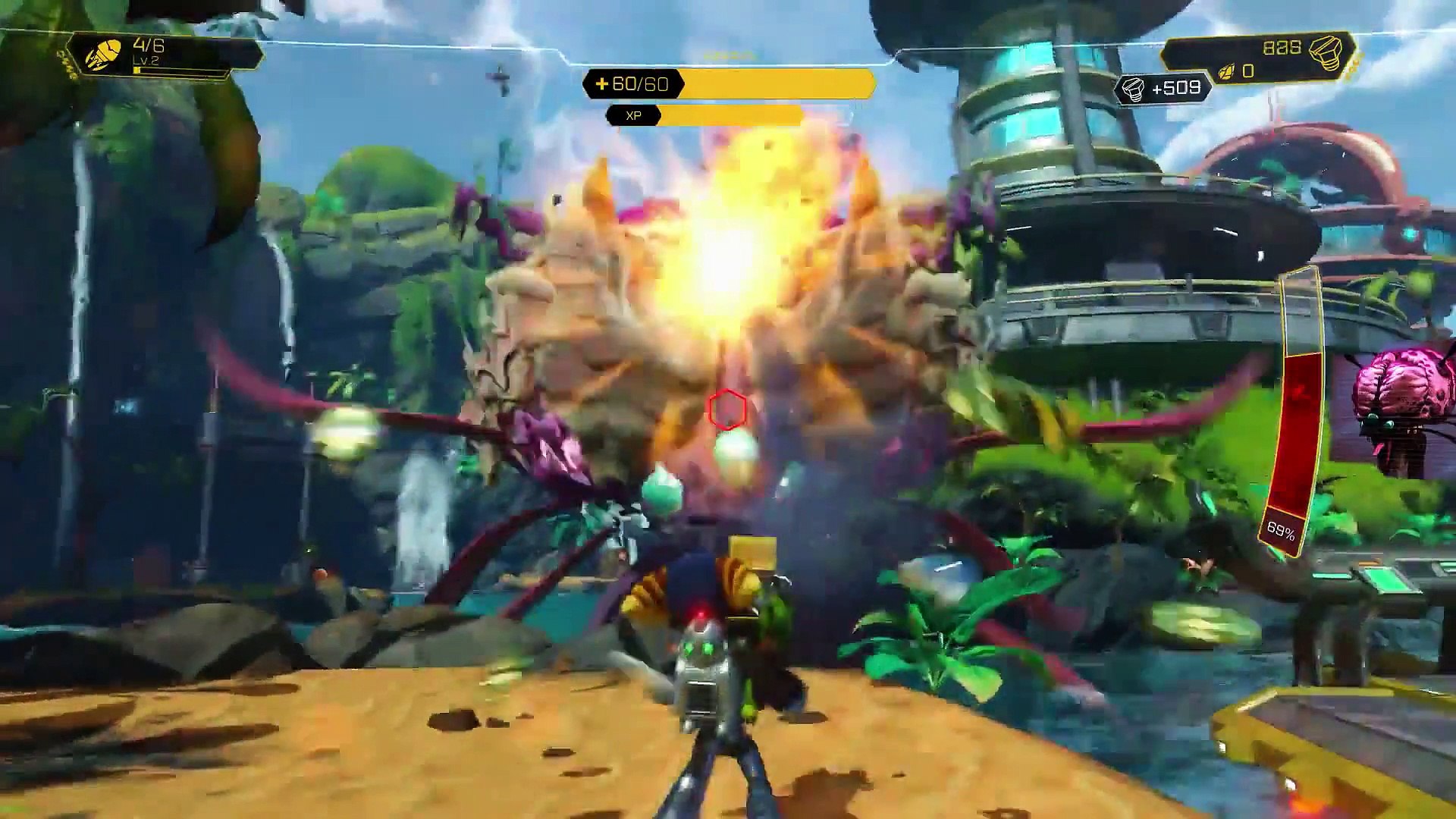 Watch new footage of Ratchet & Clank PS4