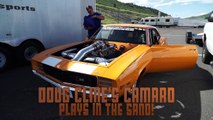 Turbos FILLED With Sand! 3000hp Camaro Goes OFF Track!