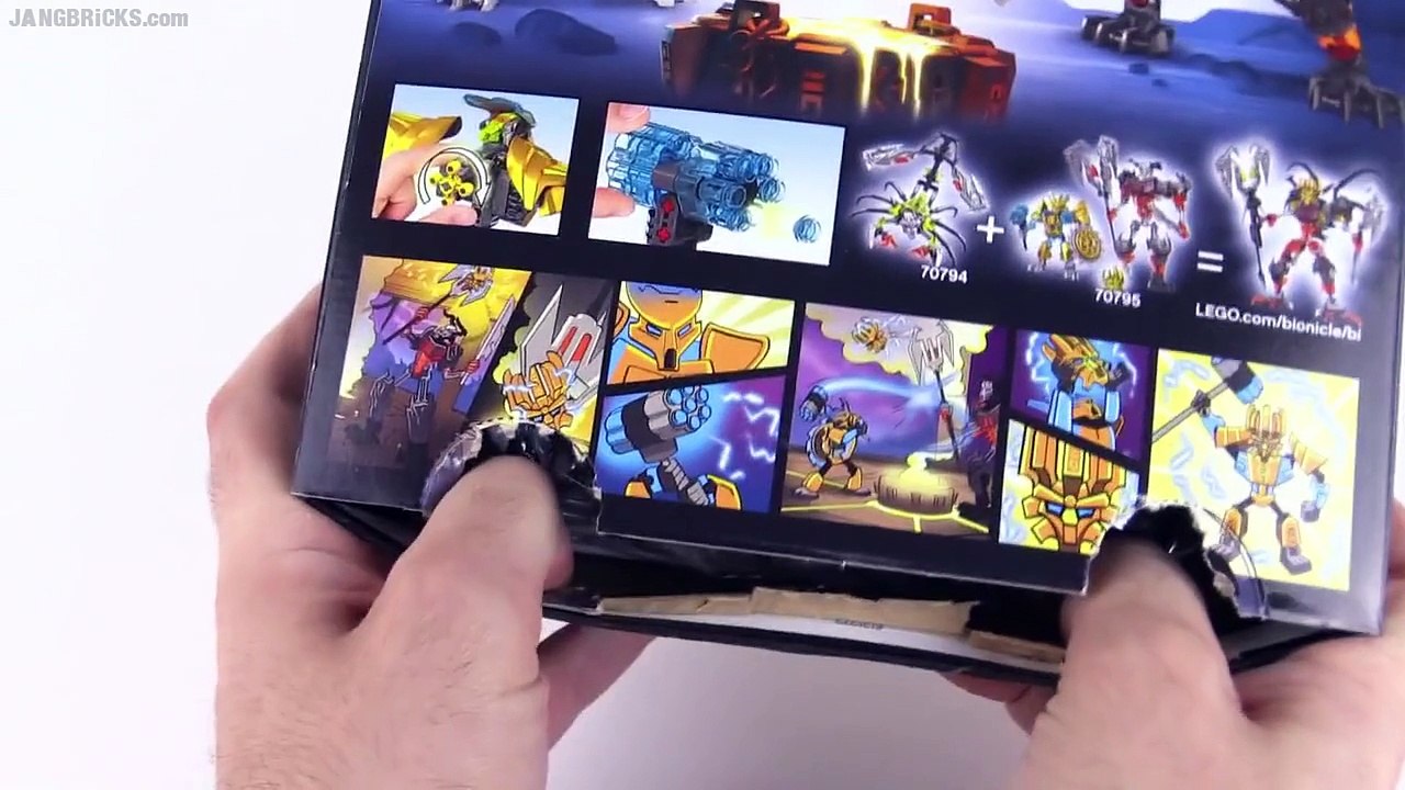 LEGO® BIONICLE® video review: 70795 Mask Maker vs. Skull Grinder