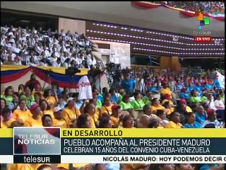 Defiende Maduro con cifras éxito en salud del convenio Cuba-Venezuela
