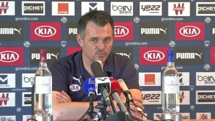 Download Video: Foot - L1 - FCGB : Sagnol «Les Corses sont de vrais passionnés»