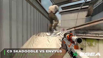 Cloud 9 Skadoodle vs EnVyUs on de_cache - Flick of the Wrist - 4K with 1 vs. 2 Clutch