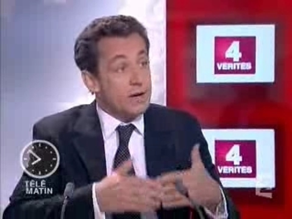 Nicolas Sarkozy - Les 4 vérités 01/05