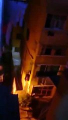 لحظة سقوط عمارة بكليوباترا بمحافظة الإسكندرية | 30 / 10 / 2015 |