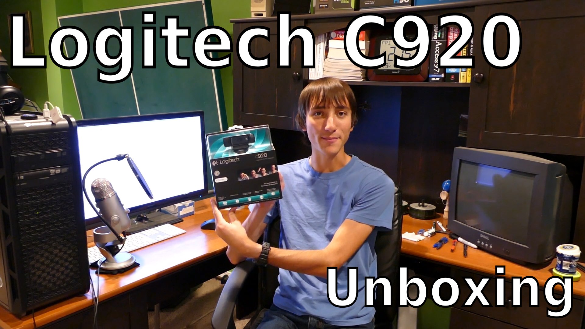 Logitech C920 Webcam Unboxing - video Dailymotion