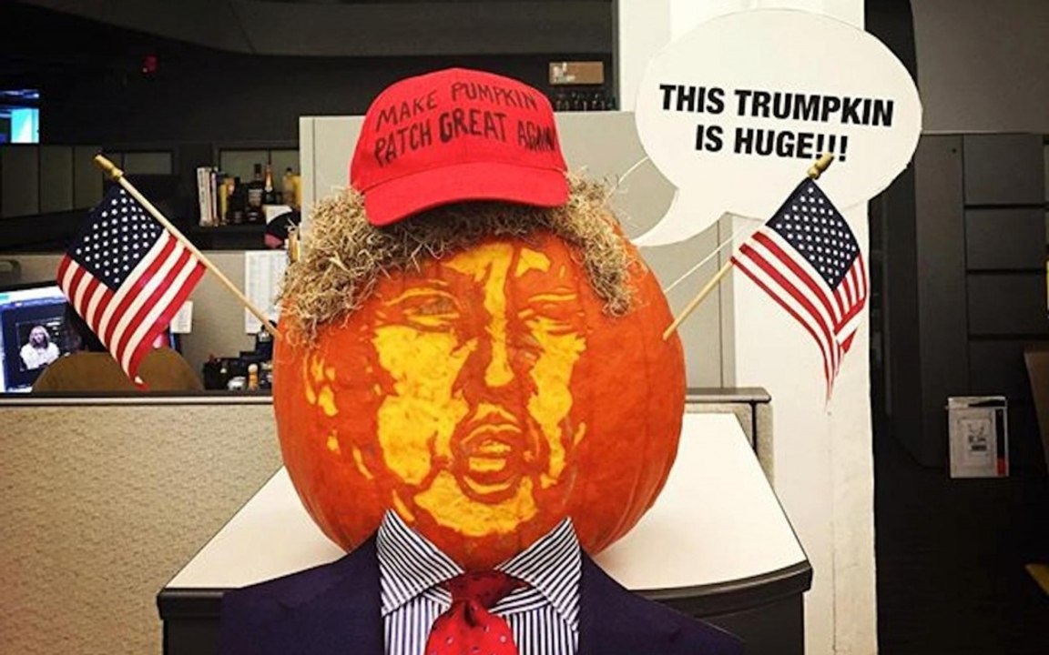 Trumpkins are making Halloween great again