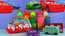 Play-Doh Surprise eggs 10 Play-Doh Surprise Eggs 6 Kinder Surprise Eggs Disney Pixar Cars