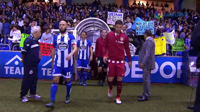 Deportivo 1-1 Atlético Madrid HD | All Goals and Full Highlights 30.10.2015 HD