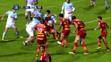 PRO D2 - Résumé Bayonne-Perpignan: 17-14 - J7 - Saison 2015/2016
