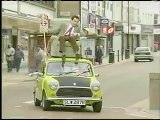 Mr. Bean Video Mr. Bean driving on roof of a car