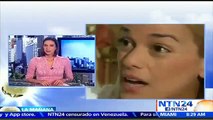 Tintori denunció las vejaciones que sufre cuando visita a Leopoldo López