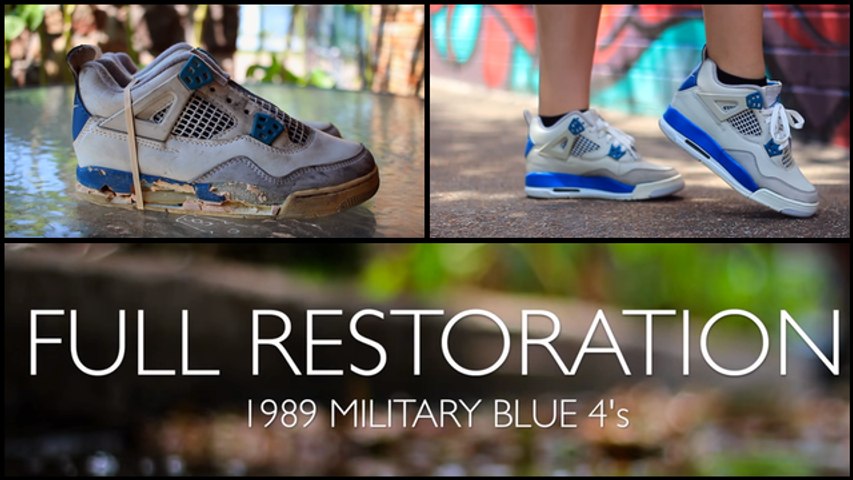 military blue 4s 1989