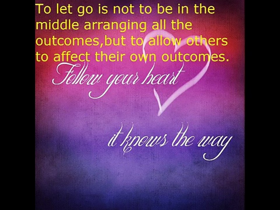 Letting Go