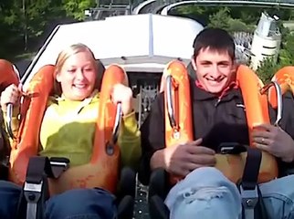 Girls seat belt fails on oblivion rollercoaster at Alton to