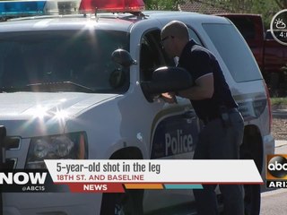 PD: 5-year-old shot in the leg