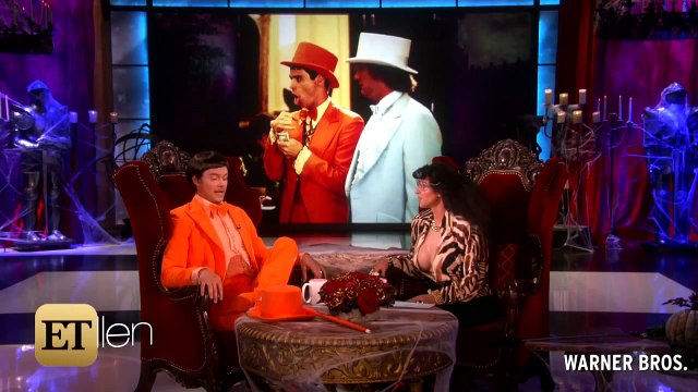 Ellen- Ellen scares her guests for Halloween