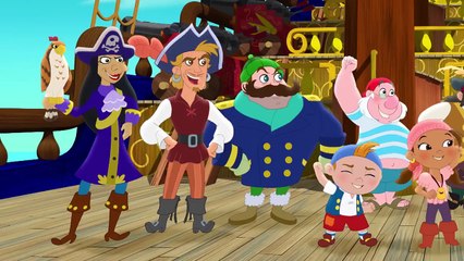 Captains Unite Song | Jake and the Never Land Pirates | Official Disney Junior UK HD