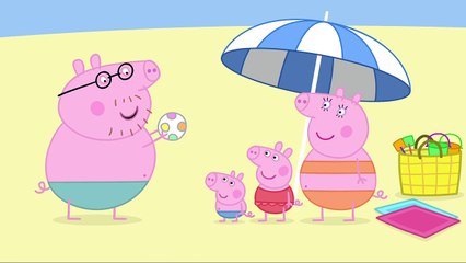 Peppa Pig At The Beach (Clip)
