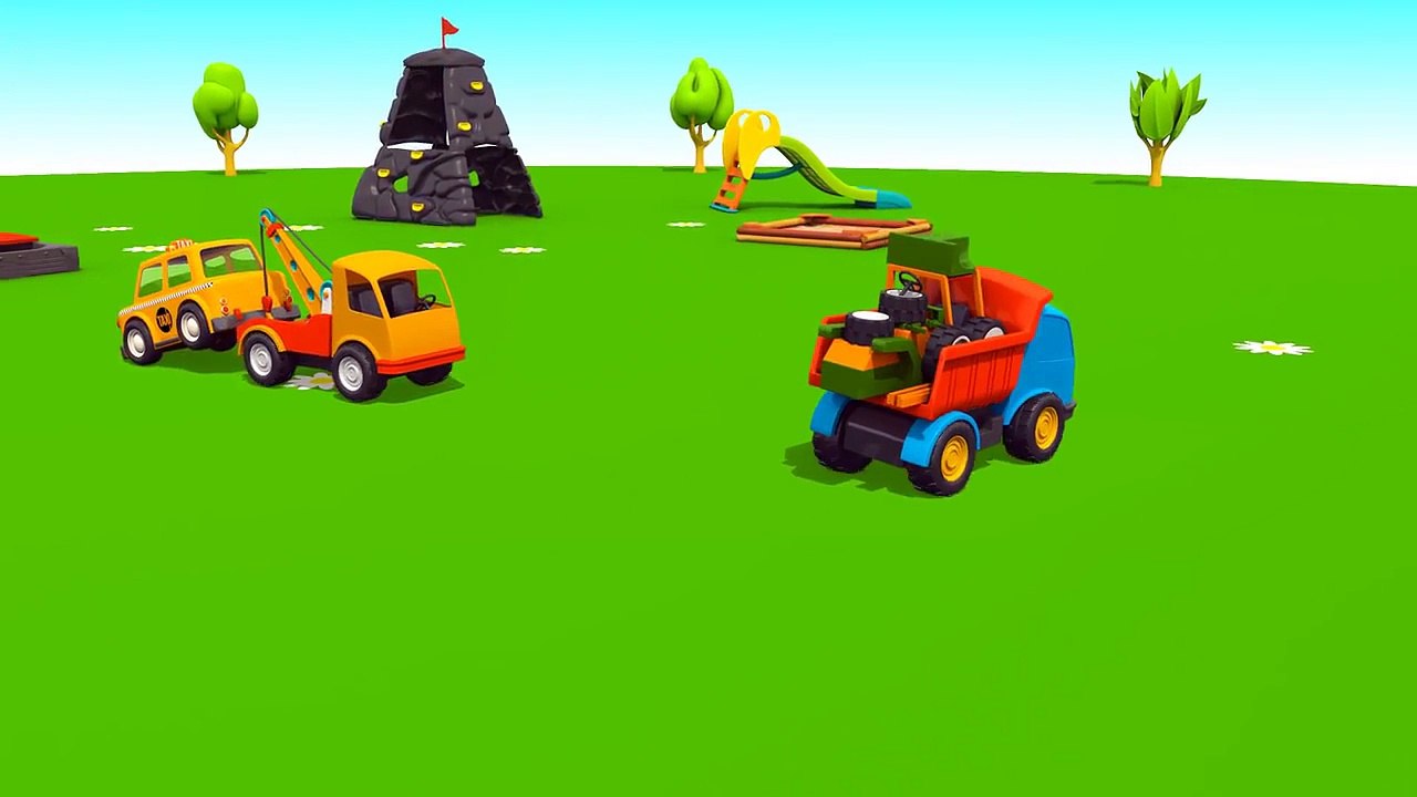 Meraklı kamyon Leo ve forklift - Eğitici çizgi film - Türkçe dublaj