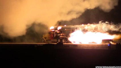 Shockwave Jet Truck hits 348.2mph @ NIGHT !!!