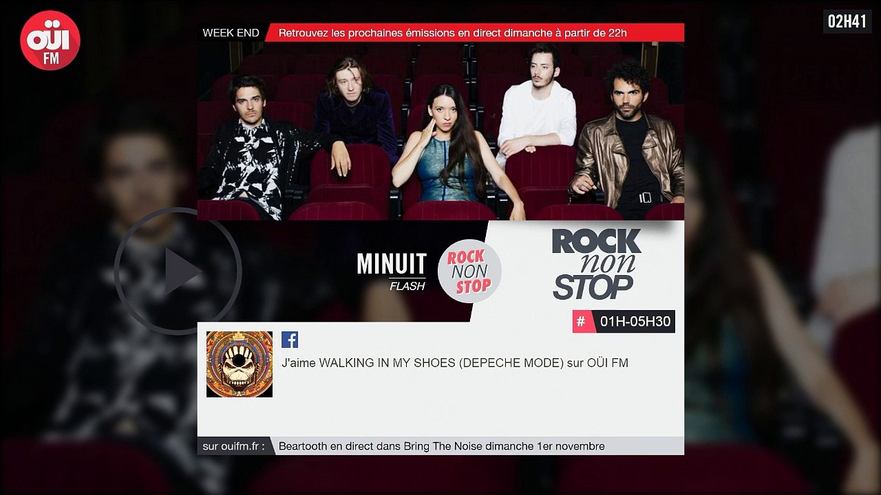 OUI FM en direct vidéo /// La radio s'écoute aussi avec les yeux (AUTO-RECORD) (2015-10-31 02:40:56 - 2015-10-31 02:46:56)