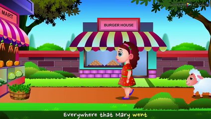 Mary Had A Little Lamb Nursery Rhyme With Lyrics _ Cartoon Animation Songs For Children