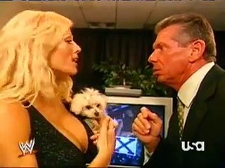 2005 12 26 RAW Vince McMahon and Torrie Wilson Backstage