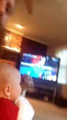 Dogs enter Howling competition, 5 month old wants to battle.