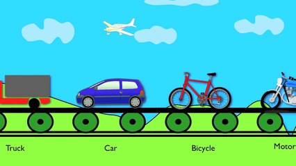 Vehicle Train - Learning for kids