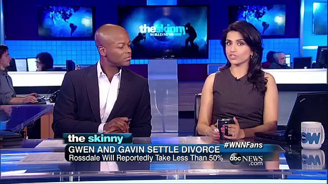 Gwen and Gavin Settle Divorce | ABC News