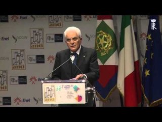 Télécharger la video: Torino - Il Presidente Mattarella alla 32° assemblea ANCI (30.10.15)