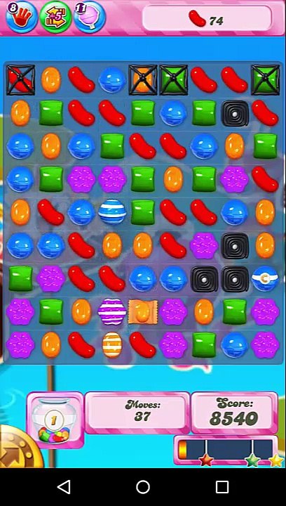 Candy Crush Saga Level 128 - No Boosters
