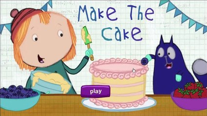 Peg Cat Make The Cake Animation PBS Kids Cartoon Game Play Gameplay