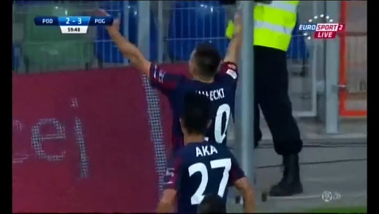 Patryk Malecki 2-3 Podbeskidzie-Pogon Szczecin 17.08.2015