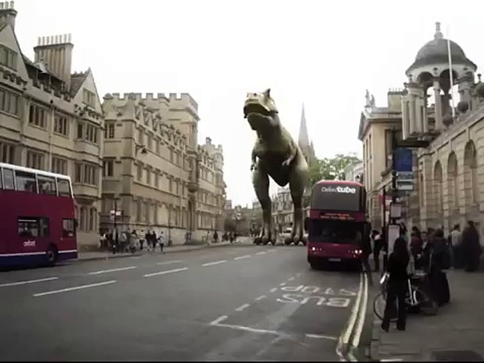 khủng long bạo chúa ngay trong thành phố