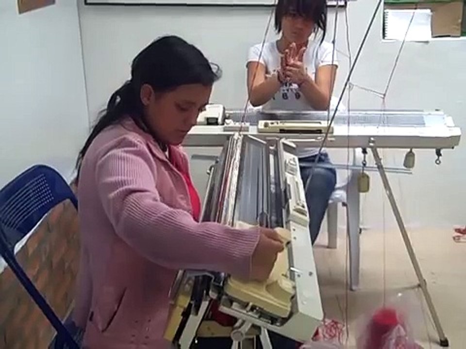 Learning Machine Knitting in Bogota